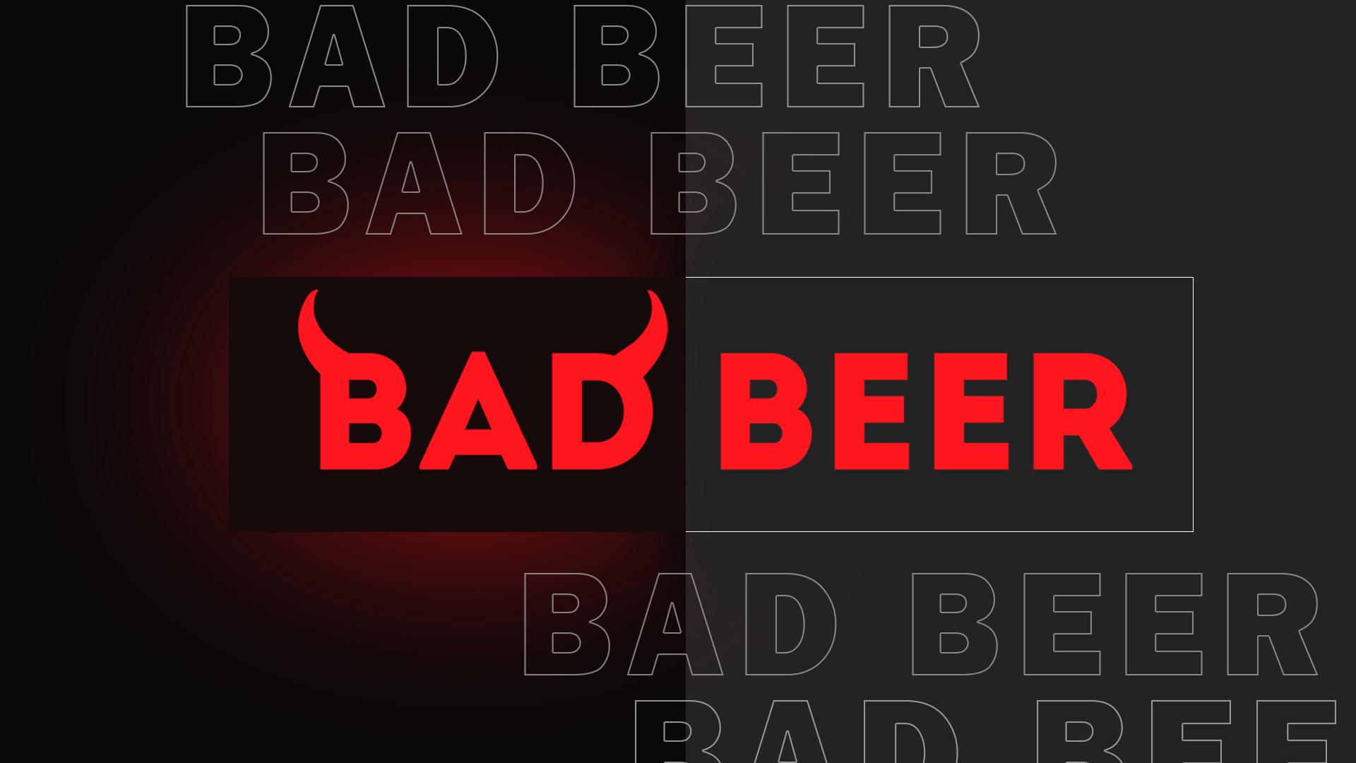 Фирменный стиль Bad Beer Image 1