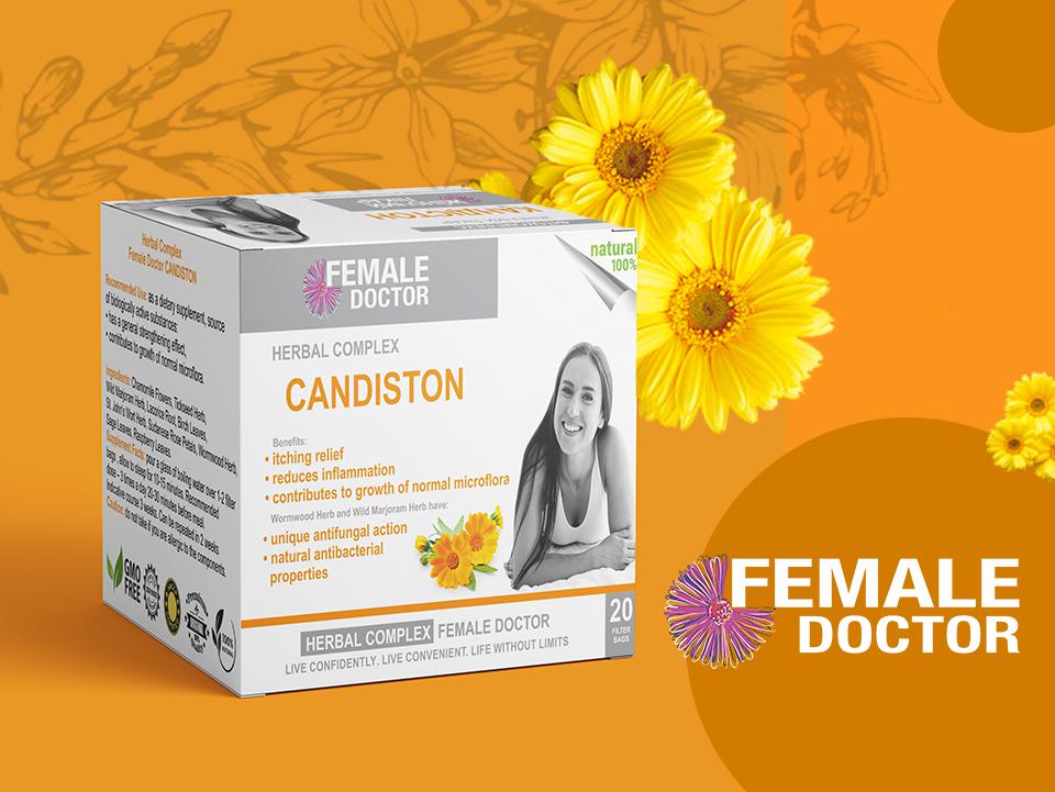 Дизайн упаковки Female Doctor Image 21